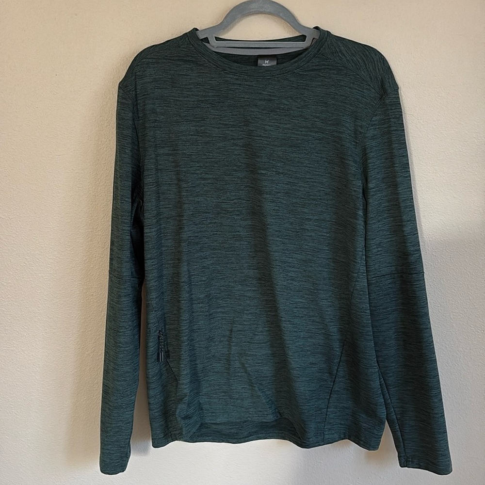 Member’s Mark Men’s Tech Green Crew Neck